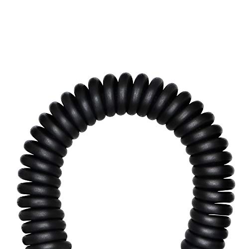 Image of Right AngleHDMI Coiled Cable,90A‚ Down Angle HDMI Male to HDMI Male Spring Spiral Cable Support 3D 1080P YOUCHENG for Camera, Monitor