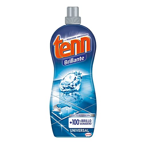 Tenn Brillante Universal - Limpiador para cualquier superficie lavable del hogar. Efecto reparación y brillo 100% duradero en superficies dañadas - Secado rápido y baja espuma 1,25 Litros