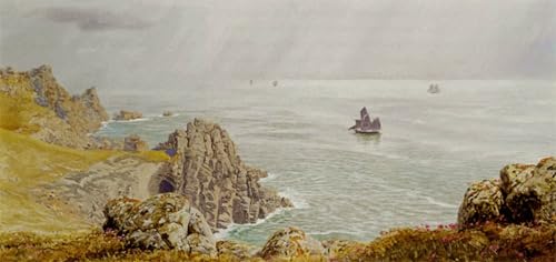 Peinture Brumes d'été à Tol Pedn John Brett Toile Wall Art 60x90cm