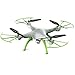 2016 Syma New X5HW (upgrade of Syma X5SW) 2.4GHz 6-Axis Gyro Wifi FPV With HD Camera RC Quadcopter Drone includes an effective altitude hold feature to flying very easy for beginers (Color:White)
