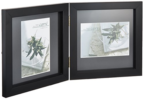 Hakuba Square Wooden Frames Carre (Boyfriend) Large , blk