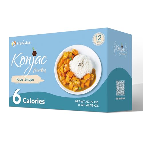 Hethstia Konjac Rice, 12 Packs