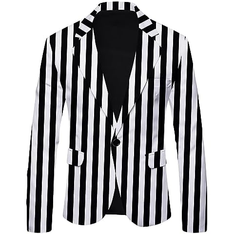 COOFANIN Men's Vintage Casual Corduroy Blazer Cover