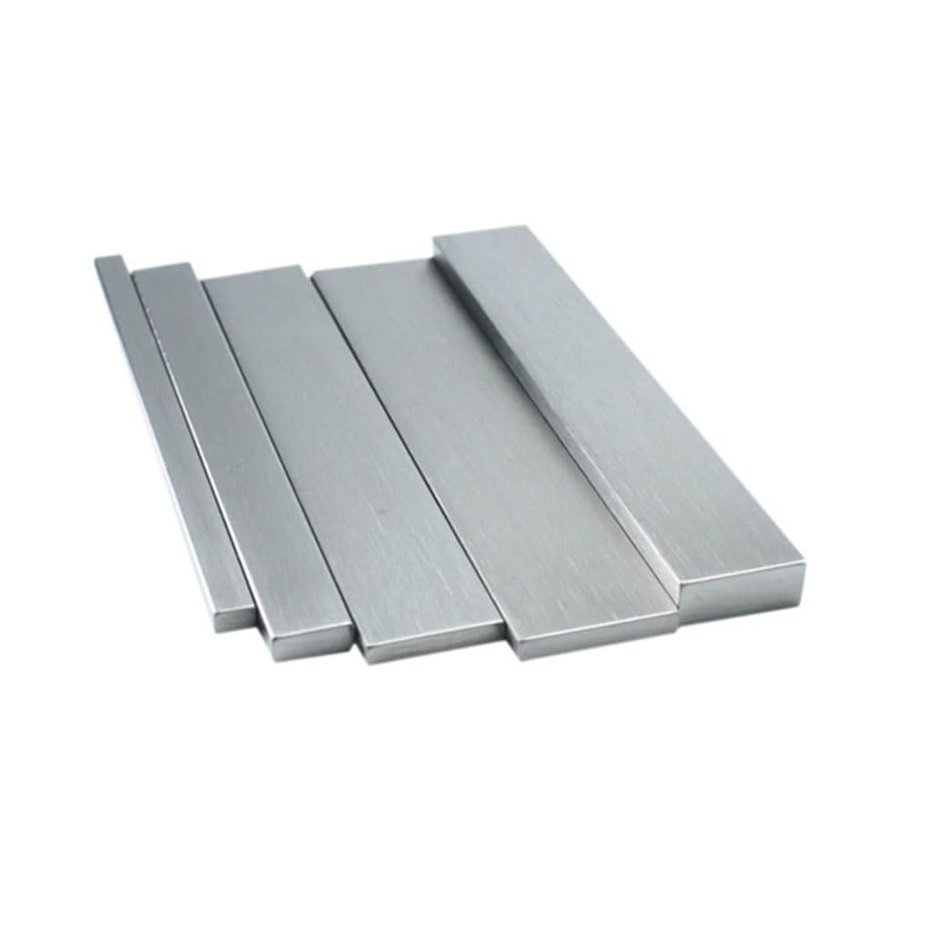 Barre Piatte in Acciaio Inossidabile, Piastra da Barra in Acciaio Inossidabile 316 1 Pezzo(Thickness 5mm,15x100mm)