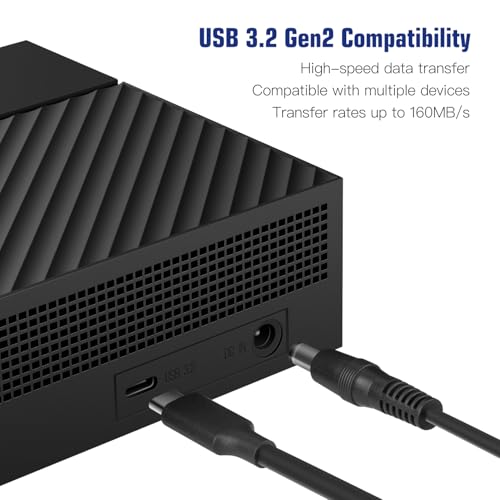 Image of UnionSine Desktop External Hard Drive 14TB, USB3.0 3.5 inch HDD Storage | HD3513 Compatible for PC, Mac, TV, Desktop, Laptop (Black)
