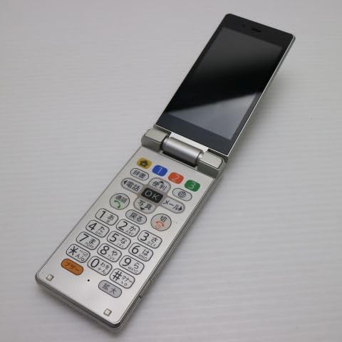 SoftBank 4G かんたん携帯9 プラチナシルバー SIMロック解除済☘ 再入荷！ SoftBank かんたん携帯9 プラチナシルバー SIMロック