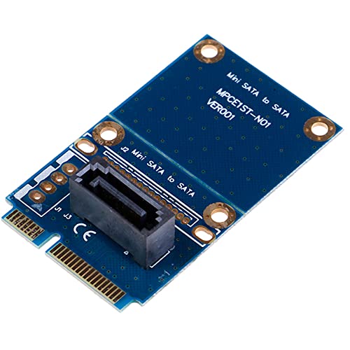 Adaptador de tarjeta convertidora mSATA a SATA para PCI-e miniatura 4