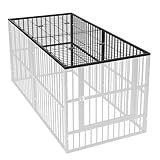 Heavy Duty Dog Fence Roof for 32" High Exercise Pens, Easy Assembly, Compatible (Roof Only)