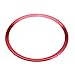 Fydun Ajuste De La Cubierta del Volante, DecoracióN De Coche AleacióN De Aluminio del Coche Ajuste del Protector De La Cubierta del Anillo del Volante para A1 A3 A4 A5 A6 Q3 Q5(Rojo)