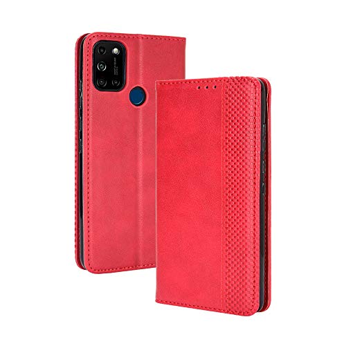 BellaCase Wiko View 5/View 5 Plus Coque [Étui Portefeuille] [Fonction Support] [Slots pour Cartes] [Couverture à Rabat Magnétique] Compatible avec Le...