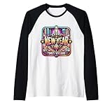 Happy New Year Times Square Nouvel An Souvenir de New York Manche Raglan