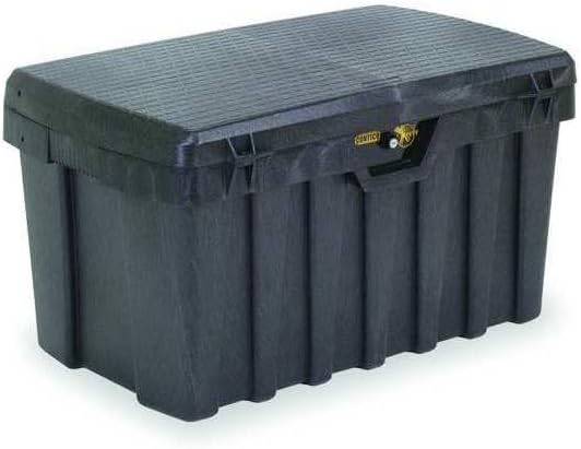 Espuma estructural de 37 W, caja de herramientas portátil negra, mate, 20-14 "H