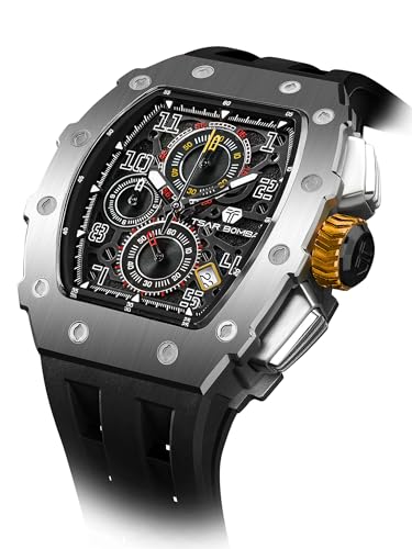 Image of TSAR BOMBA Mens Watch for Men Waterproof Men's Wrist Watches Gift for Men