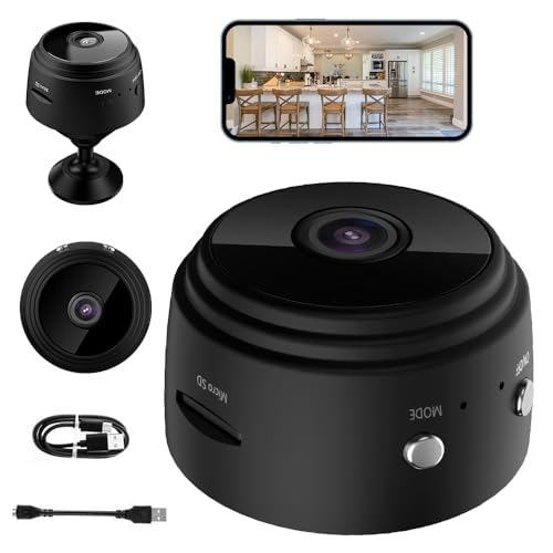 ZHAOZHI Vivocam Mini Sicherheitskamera - Magnetisch, Kabellos Mit Nachtsicht & App