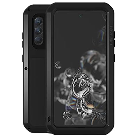 LOVE MEI Galaxy S21 FE 5G Heavy Duty Case Cover