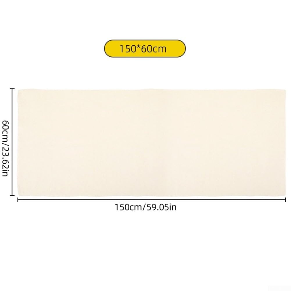 Set di 5 coperture per la fermentazione del pane, copertura traspirante per la fermentazione dell'impasto, 4 misure (150 x 60 cm)