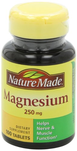 Nature Made Magnesium 250Mg, 100 Tablets (Pack Of 6) #TOP6