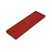 uxcell 4PCS Red Rectangle Stick-on Safety Reflector Plate w Mounting Holes for Car