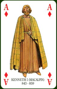 Juego de Naipes Kings & Queens of Scotland miniatura 3