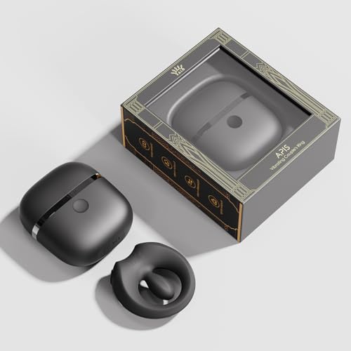 ZALOザロ AIPSアイピス カップルペニスリング カップル向け 2人イキ コックリング鬼いかせ 多機能 防水 電動強力振動 【日本総代理店】USB充電 クリトリス クリ責め 乳首責め Cスポット責め 人気中イキ アダルトグッズ 大人のおもちゃ (ブラック) - 画像1