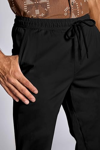 Image of FTX Men Solid Cotton Regular Fit Multicolor Track Pant