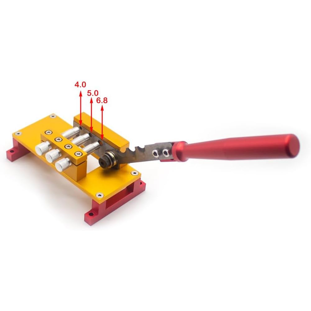 Schrumpfschlauch-Schneider manuell Ablängwerkzeug 4/5/6,8 mm Bohrungen,Yell