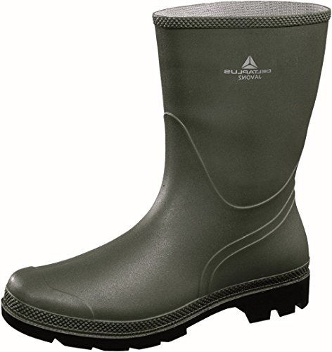 Bottes Javon Delta Plus PVC vert 43 anti-glisse pour sols boueux