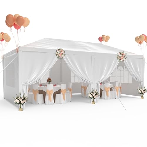 kejector 10'x20' Party Tent, Outdoor Wedding...