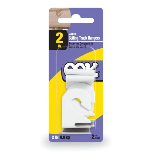 Image of OOK Ceiling Track Hangers 2lb 4 Pack