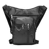 ZHOUSTOU Marsupio da Gamba Moto Borsa da Gamba Impermeabile Borsello Tattica Multifunziona...