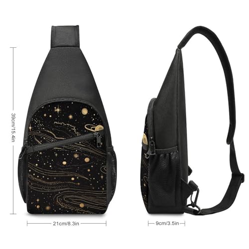 Bolso tipo riñonera estilo space casual para viaje y trekking miniatura 2