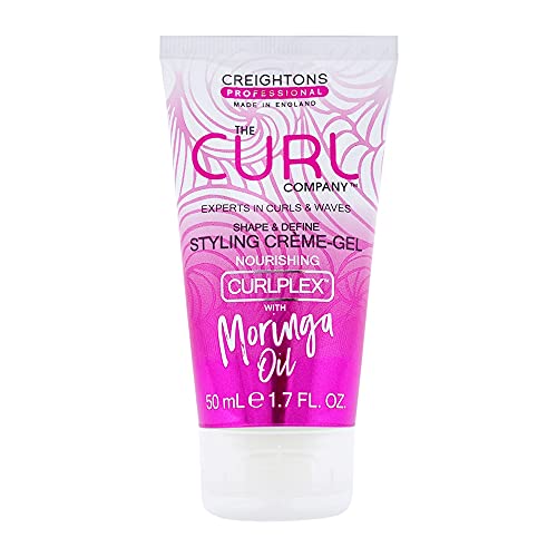 Creightons Professional The Curl Company Shape and Define Styling Creme-Gel (50 ml Travel Size Mini) - Experts in Curls and Waves; Professionally Formulated with Nourishing Moringa Oil