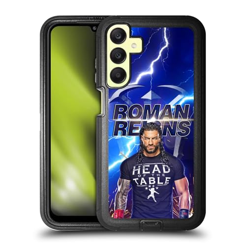 Coque Roman Reigns Samsung A25 5G Étui Antichoc Blindé Licencie WWE