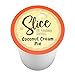 Slice Coffee Flavored Coffee, Pie for Keurig K Cup Brewers, Coconut Cream, 40 Count (Pack of 1)