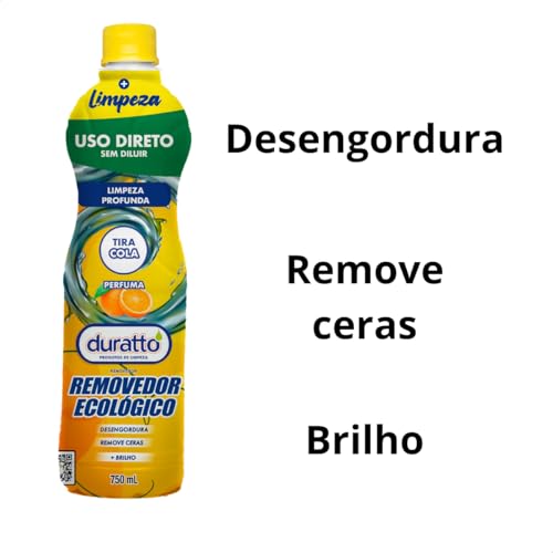 Removedor de Gorduras e Ceras Ecológico Duratto, Limpeza Profunda, Perfumado, 750ml