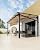 GarveeLife 10'x 10' Lean to Gazebo, Hardtop Wall Pergola with Polycarbonate Roof, Aluminum Frame Mounted Gazebo for Lawn Patio Deck Yard and Party