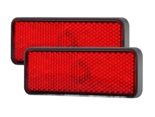 Feu arrière de moto 24 LED rouge clignotant frein ZHANGTONG pour ATV UTV 12V