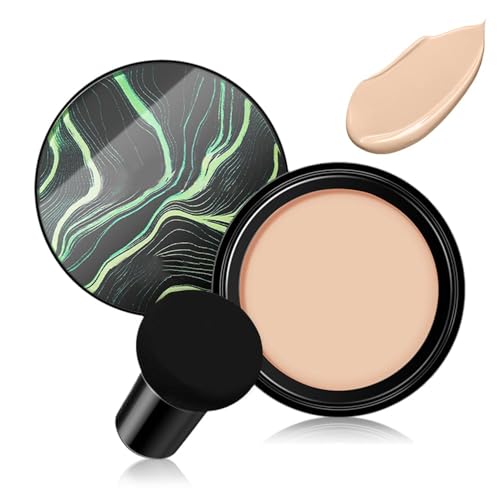 Pilzkopf Luftkissen Cc Creme, Bb Creme Feuchtigkeitsspendende Und Aufhellende, Cushion Foundation Concealer Make Up GleichmäßIge Hautfarbe Für Gesicht (Nacktfarbe, 1)