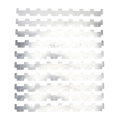 Jenngaoo - Jenngaoo Bienenstock-Rahmenabstandhalter, Stabile Rahmenplatzierung Einstellbarer Eingang 37cm x 3cm Edelstahl Spacerleisten für Bienenstock-Ausrüstung und Imkereizubehör