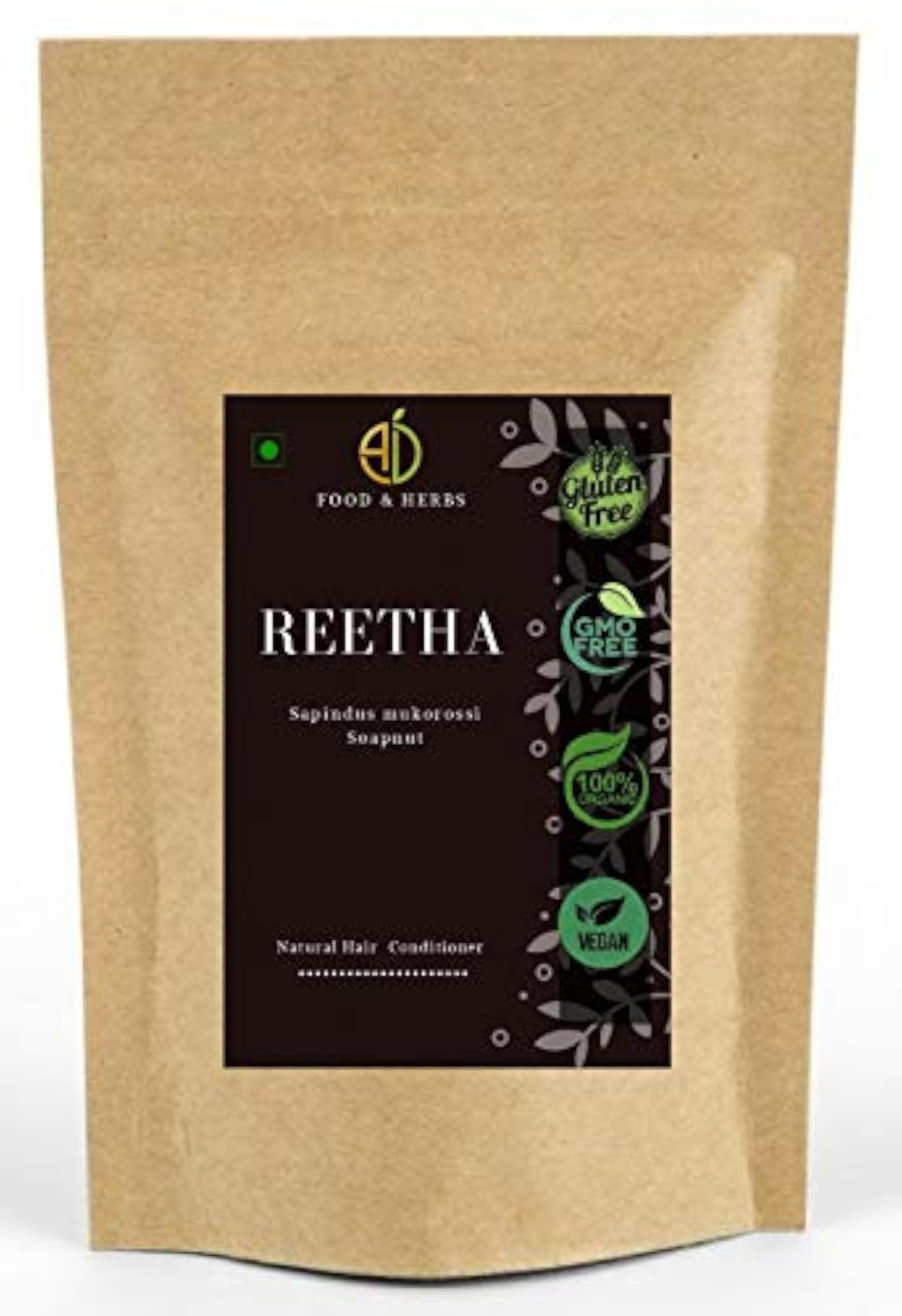 Organic Dry Reetha/Aritha/Soapnut - 250 Gms