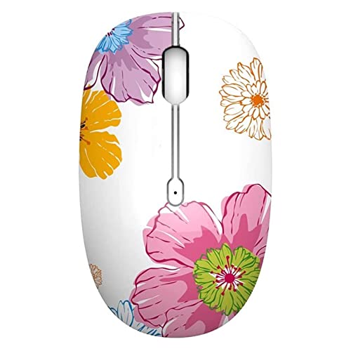 Uiosmuph M101 Souris sans Fil 2,4G Cute Silencieux Souris Optique de Voyage avec récepteur USB...