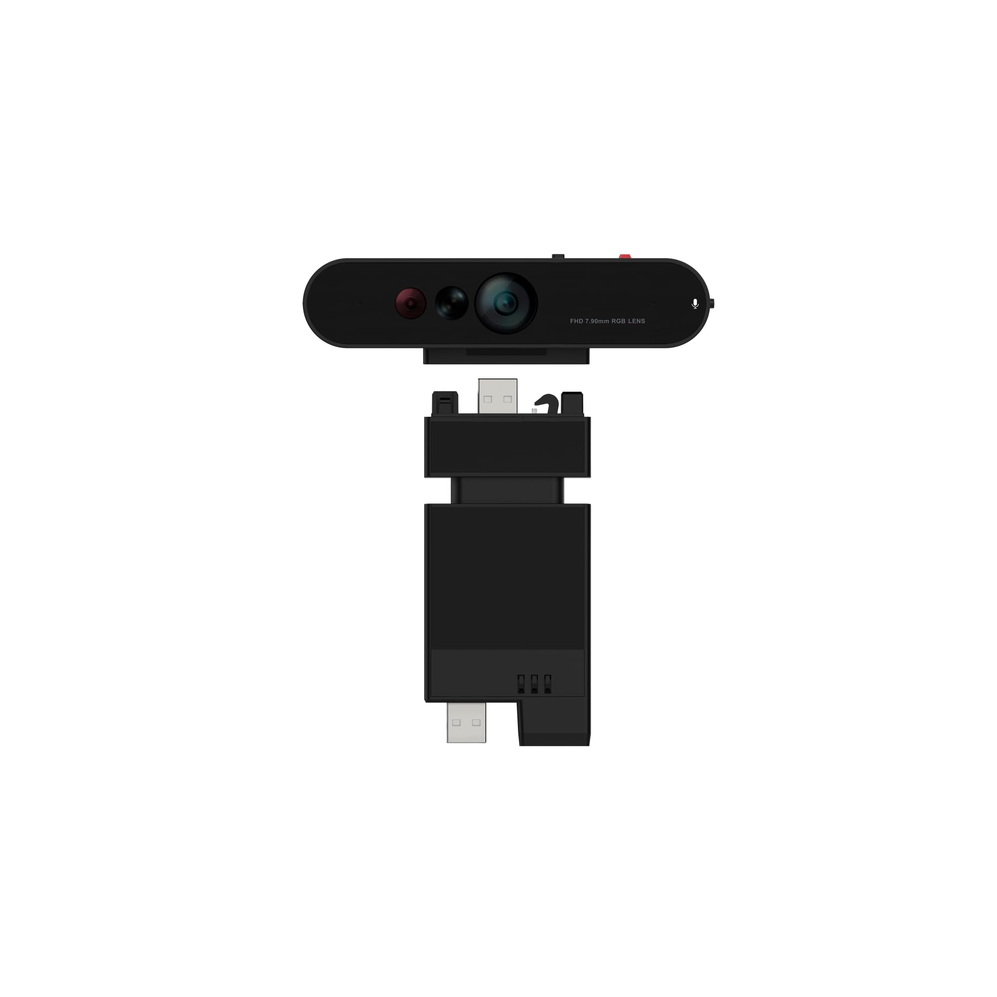 Lenovo Thinkvision Mc60 S Webcam Black Usb 2.0 Type A 1920 X 1080 Video Auto-Foc