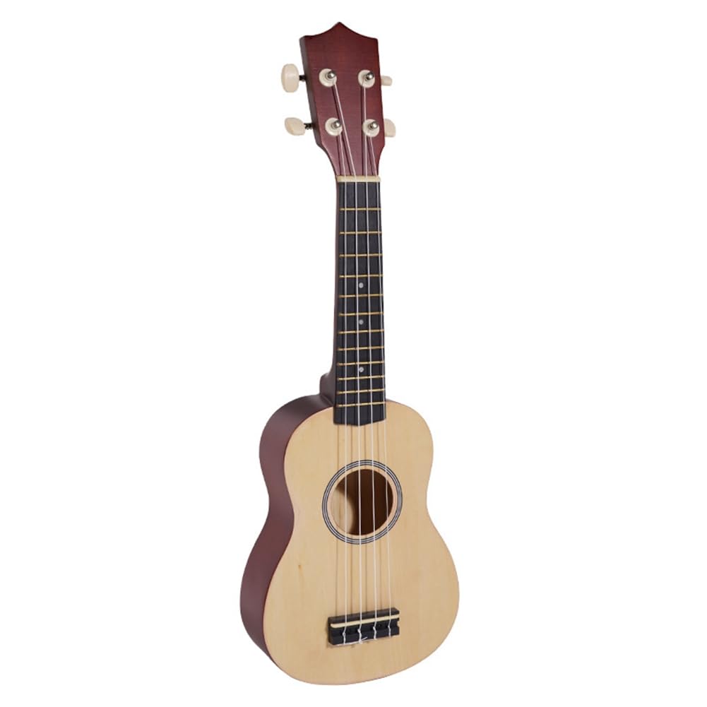 E - Ukelele musical para adultos, niños y principiantes, guitarra pequeña de cuatro cuerdas, instrumento infantil