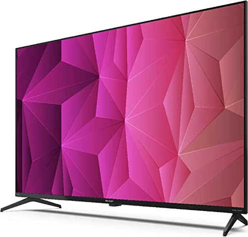 Sharp 43FN7E - Smart TV 43 Pollici, DVB-T2 HEVC Main10, 4K, Internet TV, Nero
