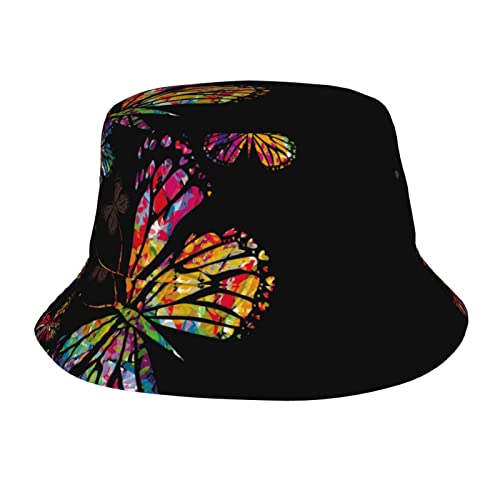 Chapeau de soleil d'été à large bord coloré et pliable contre les rayons