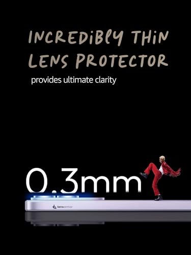 Image of Lensarmor Compatible with Vivo V70 FE Camera Lens Protector, Silver, Premium Lens Guard, 9H Tempered Glass, Case Friendly, Precise Fit