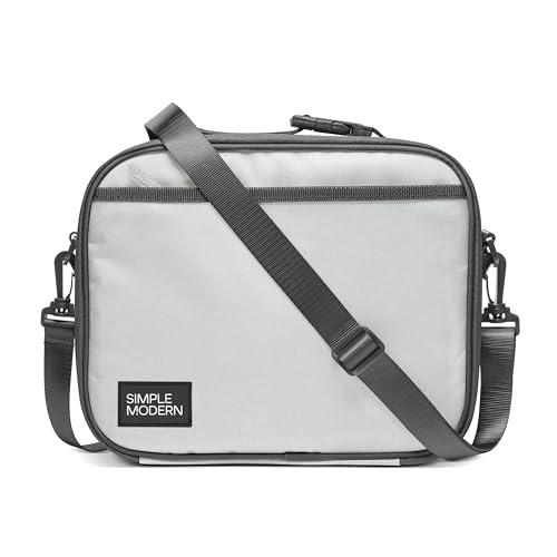 Simple Modern Hadley with Shoulder Strap | Lunch Box for Kids, Teens, and Adults | Insulated Bag for Girls, Boys, Women, Men | Meal Containers with...