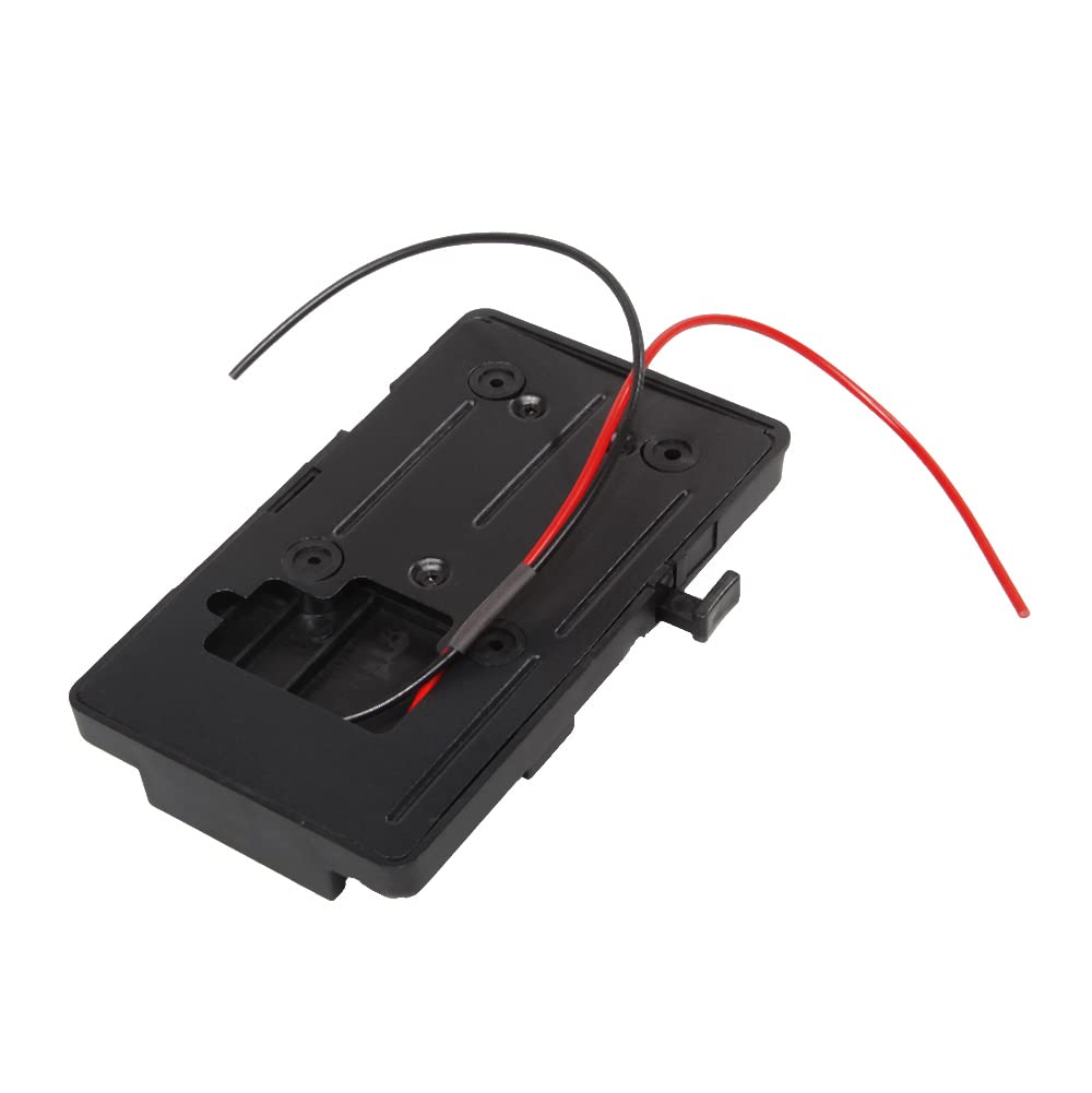Andoer Adattatore piastra batteria V Mount compatibile con batteria Sony per videocamera DSLR Video Light