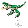 LEGO Creator 3 in 1 Mighty Dinosaur Toy, Transforms from T. rex to Triceratops to Pterodactyl Dinosaur Figures, Great Gift for 7-12 Year Old Boys & Girls, 31058 #3