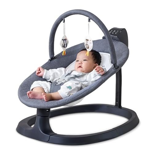 Image of VaVaSoo Baby Swing Up to 26lbs, Baby Swings for Infants